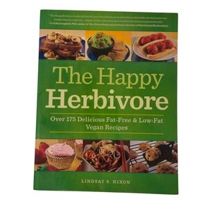 The Happy Herbivore vegan cookbook paperback Lindsay S. Nixon 2011